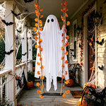 LED Swinging Ghost Halloween Decoration