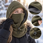 3-in-1 Fleece Winter Hood