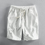 Biarritz Linen Stripe Shorts