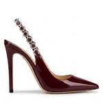 Vesper Crystal Slingbacks