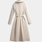 Clarice | Belted Classic Midi Trench Coat