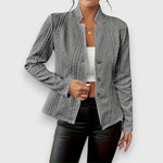 Loretta | Textured Button-Front Cardigan