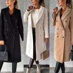Emeline | Double-Breasted Longline Overcoat