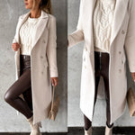 Emeline | Double-Breasted Longline Overcoat