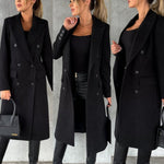 Emeline | Double-Breasted Longline Overcoat