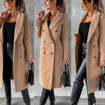 Emeline | Double-Breasted Longline Overcoat