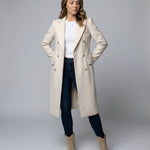 Emeline | Double-Breasted Longline Overcoat