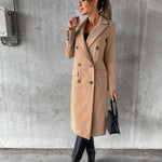 Emeline | Double-Breasted Longline Overcoat
