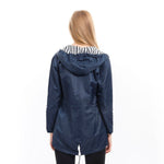Margaret | Hooded Drawstring Rain Coat