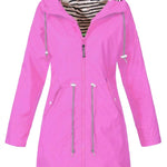 Margaret | Hooded Drawstring Rain Coat