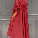 Kathleen | Hooded Zip-Up Long Trench Coat