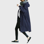 Ruth | Hooded Relaxed-Fit Long Trench Coat