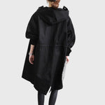 Ruth | Hooded Relaxed-Fit Long Trench Coat