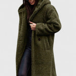 Madison | Women's Jacket Oversized Long Teddy Fleece Winter Coat