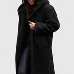 Madison | Women's Jacket Oversized Long Teddy Fleece Winter Coat