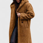 Madison | Women's Jacket Oversized Long Teddy Fleece Winter Coat