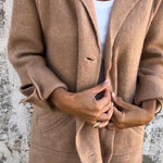 Lucille | Relaxed Longline Lapel Coat