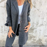 Lucille | Relaxed Longline Lapel Coat