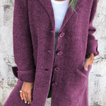 Lucille | Relaxed Longline Lapel Coat