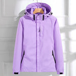Victoria | Women's Waterproof Hooded Adjustable-Fit Rain Jacket