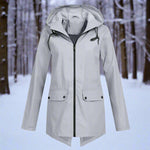 Lorraine | Hooded Waterproof Longline Rain Jacket