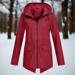 Lorraine | Hooded Waterproof Longline Rain Jacket