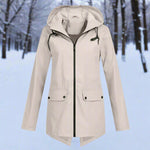 Lorraine | Hooded Waterproof Longline Rain Jacket