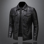 Alessio | Giacca in Pelle Sartoriale