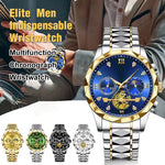 Men's Dodecagon Quartz Watch